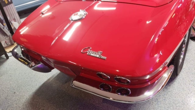 1963 Chevrolet Corvette - Open Hood View