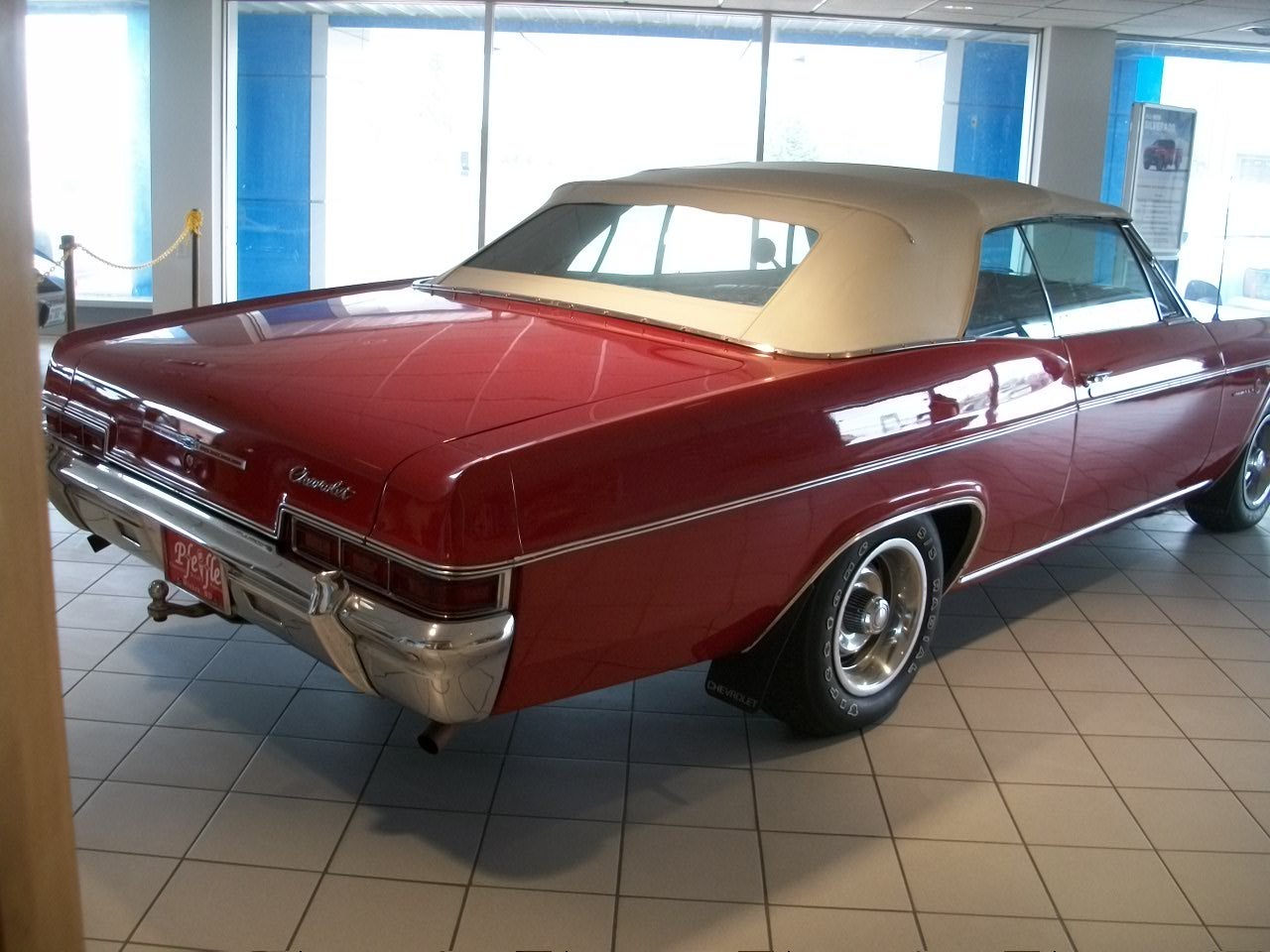 1966 Chevrolet Impala Convertible - Interior View