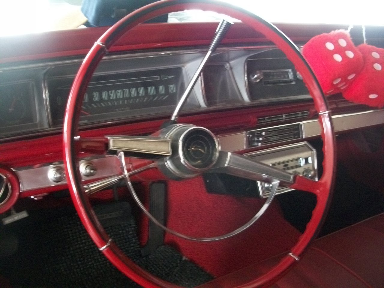 1966 Chevrolet Impala Convertible - Side Angle View