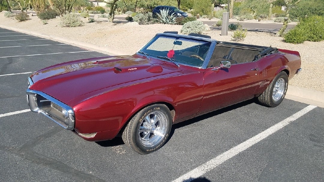 1968 Pontiac Firebird Convertible - Front View