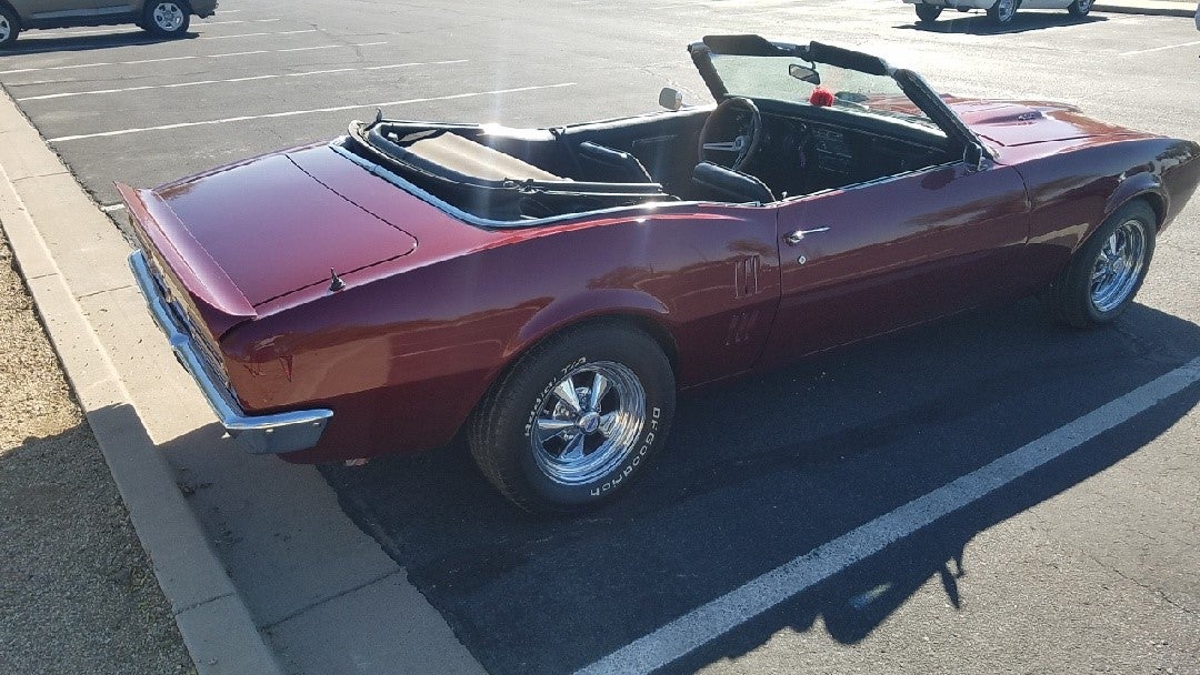 1968 Pontiac Firebird Convertible - Engine View
