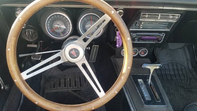 1968 Pontiac Firebird Convertible - Interior View