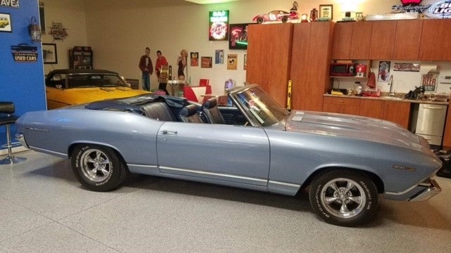 1969 Chevrolet Chevelle Convertible - Rear View
