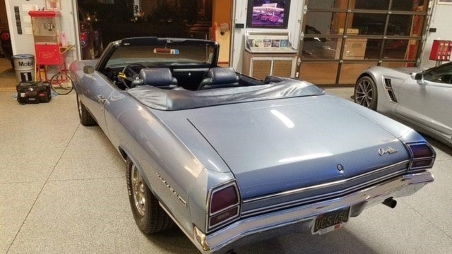 1969 Chevrolet Chevelle Convertible - Interior View