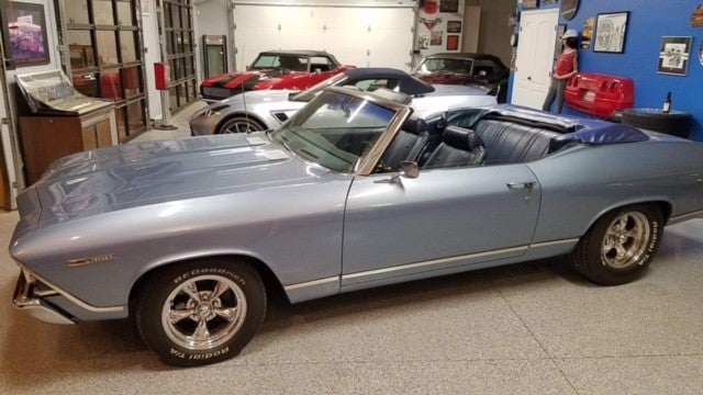 1969 Chevrolet Chevelle Convertible - Engine View