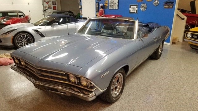 1969 Chevrolet Chevelle Convertible - Dashboard View