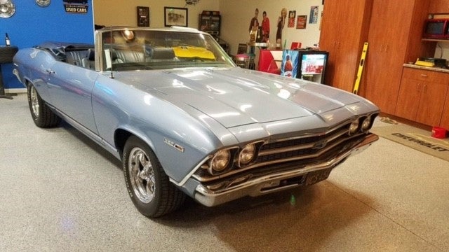1969 Chevrolet Chevelle Convertible - Front Angle View