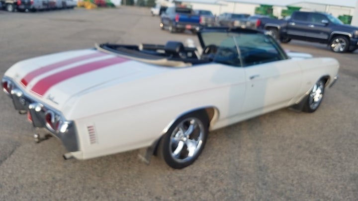 1972 Chevrolet Chevelle SS Convertible - Rear View