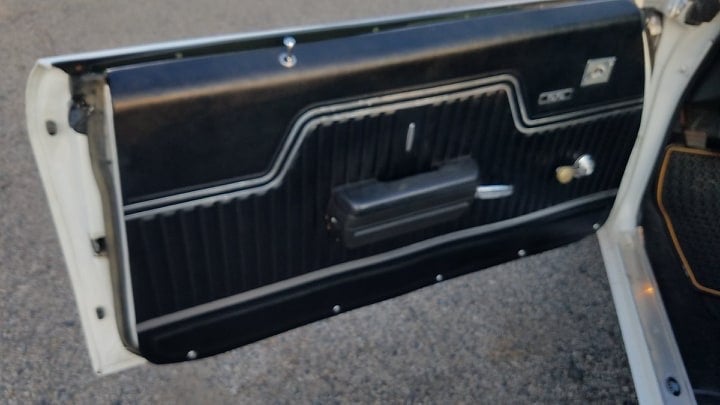 1972 Chevrolet Chevelle SS Convertible - Side Profile with Top Down