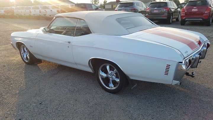 1972 Chevrolet Chevelle SS Convertible - Rear Taillights