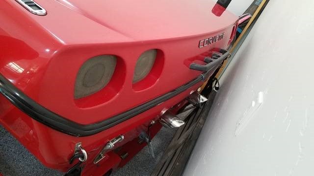 1997 Corvette Boat - Front Angle View