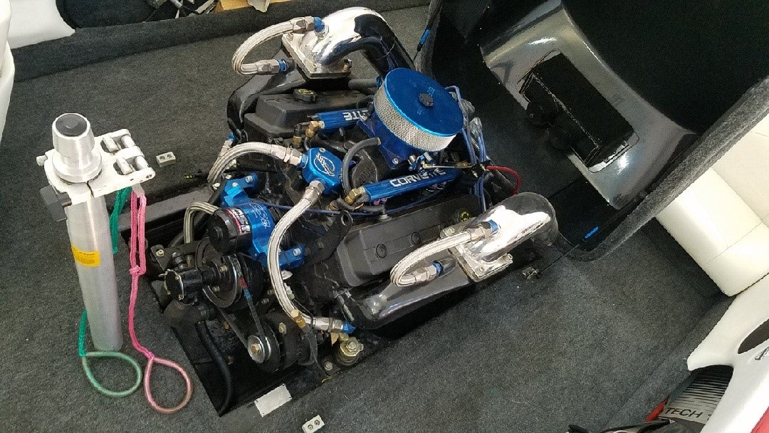 1997 Corvette Boat - Custom Corvette-Themed Hull